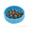Slip Plastic Plastic Slow Feeder Pet Dog Food Bowl